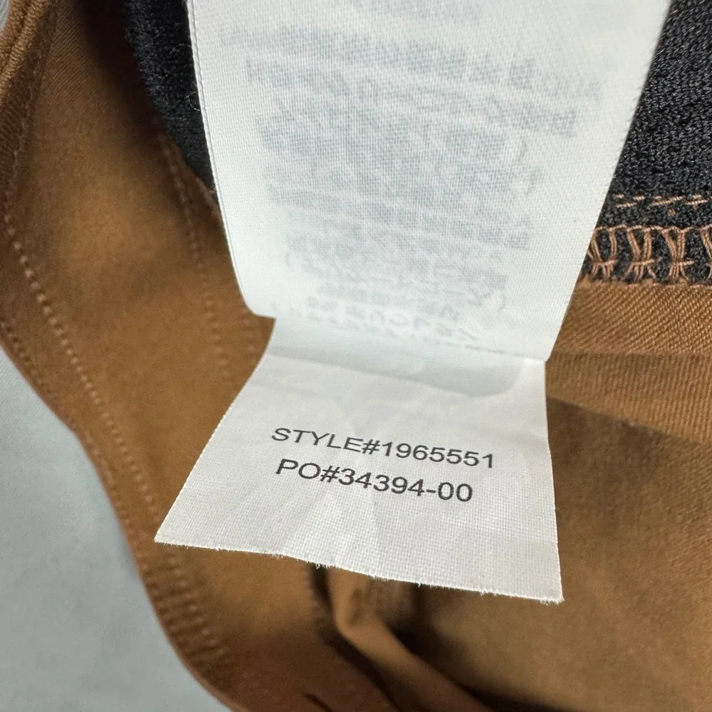Prana Brion Slim Pant II Mens 36x32 (Fits 35x31) Brown Recycled Nylon Stretch - Picture 8 of 8